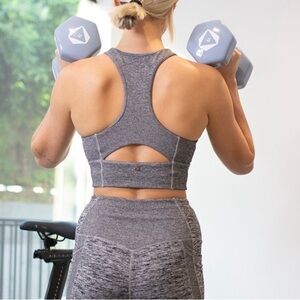 CALIA by Carrie Underwood Gray Sports Bra